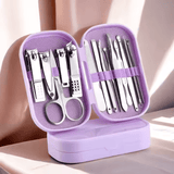 Professional Manicure & Pedicure Kit with Nail Buffer