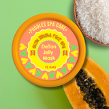Puddles Face Detan Jelly Mask- With Rice Water and Papaya- 75 GM