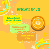 Puddles Kids De-tan Body Scrub- 75 GM