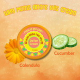 Puddles Detan Face Cream- With Calendula, Licorice, Orange and Papaya- 75 GM