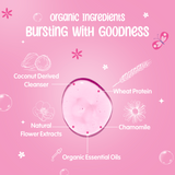 Puddles Kids Organic Sulfate Free Shampoo | Unicorn Magic- 100 ML