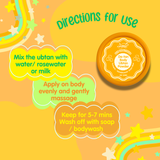 Puddles De-tan Body Ubtan Powder-Pack of 2 (50GM*2)- with Turmeric, Barley Flour, Gram Flour and Sandalwood