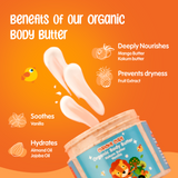 Puddles Kids Organic Body Butter | Curious Cubs - 50 GM
