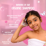 Puddles Kids Organic Sulfate Free Shampoo | Unicorn Magic- 100 ML