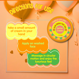 Puddles Detan Face Cream- With Calendula, Licorice, Orange and Papaya- 75 GM