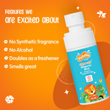 Puddles Kids Organic Mist| Curious Cubs with Organic Essential Oils- 50 ML