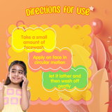 Puddles Glow Facewash- With Tomato and Cucumber- 50 ML