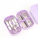 Professional Manicure & Pedicure Kit with Nail Buffer