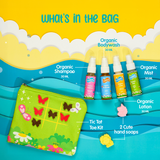 Puddles Happy explorers Kit- With Organic shampoo, lotion , Mist , Bodywash and Handsoaps