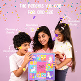 Puddles Celebration Gift Box – Unicorn magic | Set of 5 products | With Shampoo, Foamwash, Lotion, Mist & body butter