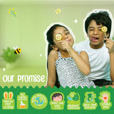 Puddles Kids Organic Body Wash | Tangy Candy Shower Gel– Chemical-Free, Paraben-Free, Vegan and Sulfate-Free – 100ml