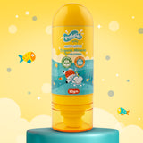 Puddles Kids Organic Sunscreen | Happy Hippo with Natural Minerals and Vitamin E- 50 ML
