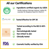 Puddles Kids Organic Sunscreen | Happy Hippo with Natural Minerals and Vitamin E- 50 ML