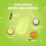 Puddles Kids Organic Body Wash | Tangy Candy Shower Gel– Chemical-Free, Paraben-Free, Vegan and Sulfate-Free – 100ml