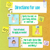 Puddles teens organic Chill n charm Mist gift box