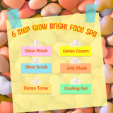 Puddles De-tan Aqua Toner- With Papaya, Tomato and Rice Water- 50 ML