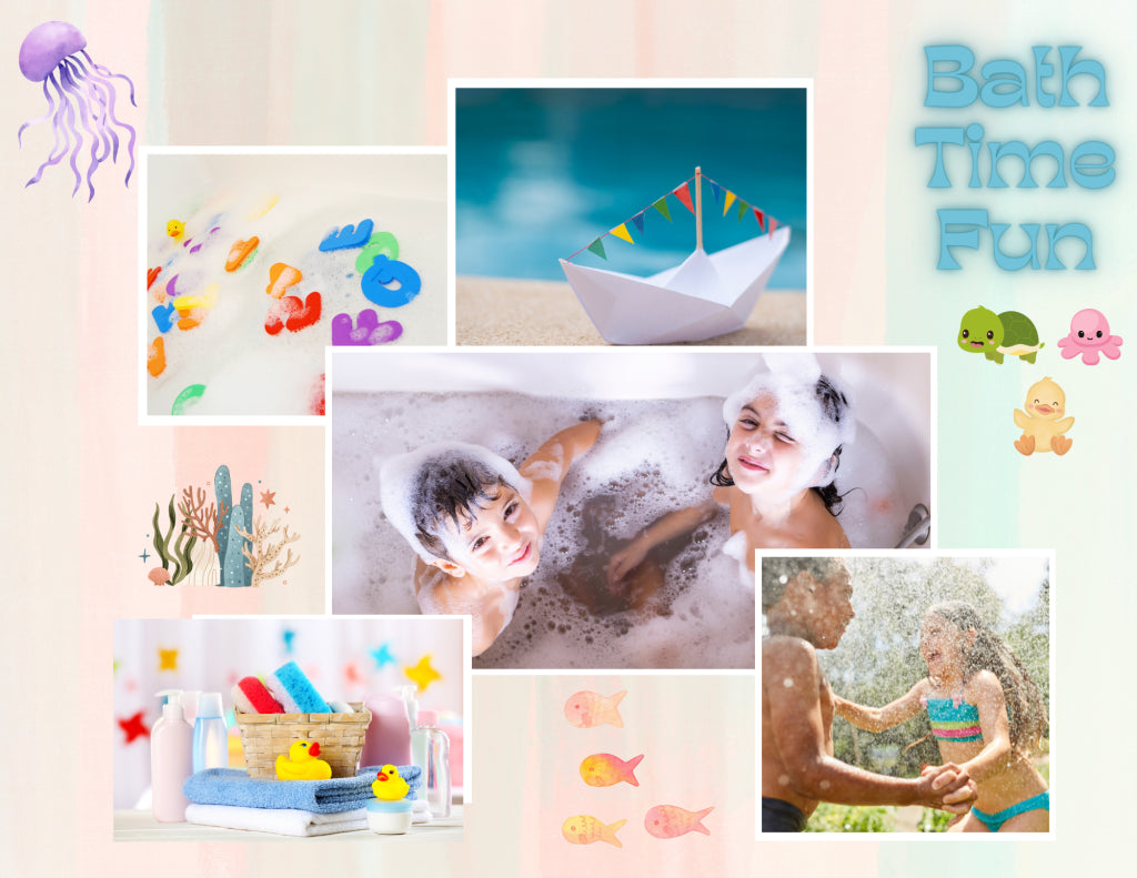 Making Bath time fun for kids