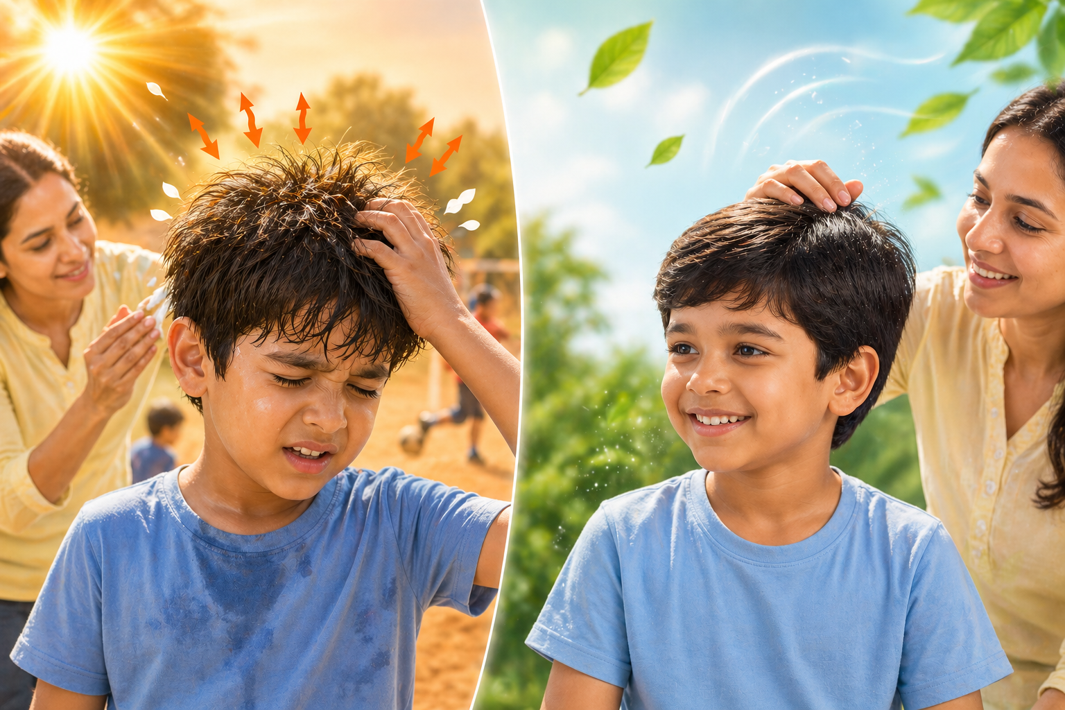 You Protect Your Kid’s Skin from the Sun. But What About Their Scalp?