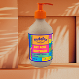 Puddles Anti-Acne Bodywash for Acne-Prone Skin | Gentle Exfoliation | Sulphate & Fragrance Free