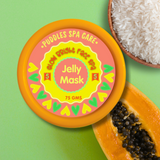 Puddles Face Jelly Mask- With Rice Water and Papaya- 75 GM