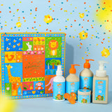 Puddles Kids Celebration Gift Box – Curious Cubs | Set of 5 products | With Shampoo, Foamwash, Lotion, Mist & body butter