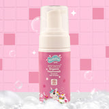 Puddles Kids Unicorn Magic Organic Foam Wash with Turmeric and Oat Protein