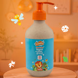 Puddles Kids Organic Lotion| Curious Cubs with Almond Oil and Oat Protein- 300 ML