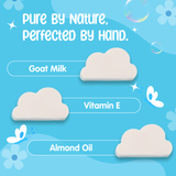 Puddles Cloud Soap | Safe & Hydrating Winter Soap for Kids | Pack of 2 | 180 GM