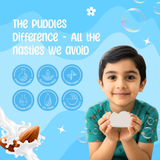 Puddles Cloud Soap | Safe & Hydrating Winter Soap for Kids | Pack of 2 | 180 GM