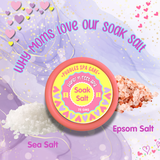 Puddles Soak Salt- With Sea Salt and Epsom Salt- Kids Hand & Feet Spa- 75 GM