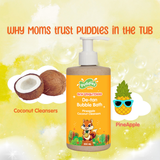 Puddles Kids De-tan Bubble Bath and Bodywash- 300 ML