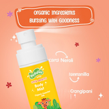 Puddles Kids Organic Mist| Jovial Giraffes with Organic Essential Oils- 50 ML