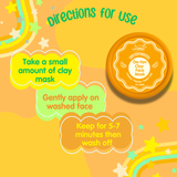 Puddles De-tan Clay Face Mask- 75 GM With Manjishtha, Turmeric, Lemon , Kaolin Clay