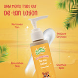 Puddles Kids Brightening De-Tan Lotion- Natural Tan Removal & Skin Nourishment - 100 ML