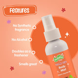 Puddles Kids Organic Mist| Bloomy Bliss with Organic Essential Oils- 100 ML