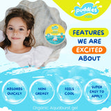 Puddles Kids Organic Aquaburst Gel| Happy Hippo with Turmeric and Vitamin E- 50 GM