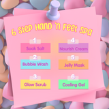 Puddles Soak Salt- With Sea Salt and Epsom Salt- Kids Hand & Feet Spa- 75 GM