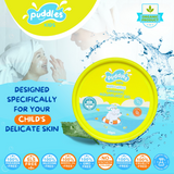 Puddles Kids Organic Aquaburst Gel| Happy Hippo with Turmeric and Vitamin E- 50 GM