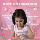 Puddles Kids Organic Lotion| Unicorn Magic with Almond Oil and Oat- 100 ML