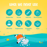 Puddles Kids Organic Sunscreen| Happy Hippo with  Natural Minerals and Vitamin E- 50 ML