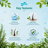 Puddles Anti-Pollution Flake Fighting Shampoo- 300 ML