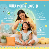 Puddles Kids Anti Pollution Scalp Healing Oil | 50 ML