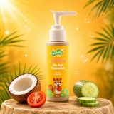 Puddles Kids Brightening De-Tan Face Wash- Gentle Sun Tan Removal- 100 ML