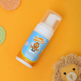 Cub Riders Foaming Face & Bodywash with Milk Protein & Turmeric for Kids - 400 ml