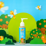 Puddles Kids Organic Shampoo| Curious Cubs with Wheat Protein and Chamomile- 100 ML