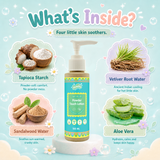 Puddles After Sun Powder Touch Lotion | Safe Talc-Free After Bath Lotion for Kids — 100ml