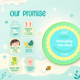 Puddles Kids No Knots Detangling Hair Mask | 75 GM