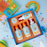 Puddles Celebration Gift Box – Cub Riders | Set of 5 products | With Shampoo, Foamwash, Lotion, Mist & body butter