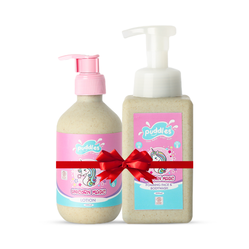 Unicorn Magic Foaming face and Body wash + lotion